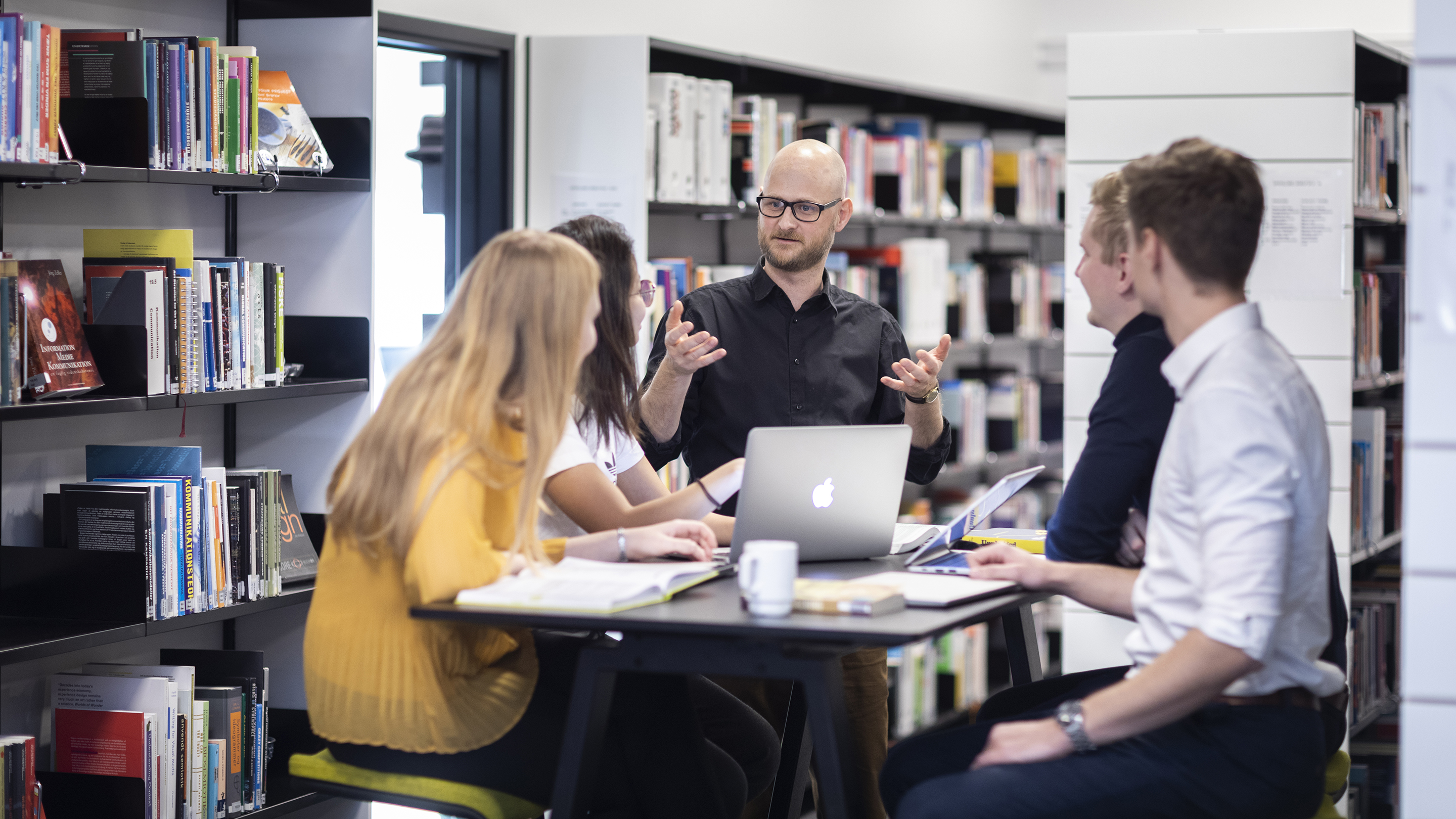 The Library At Business Academy Aarhus